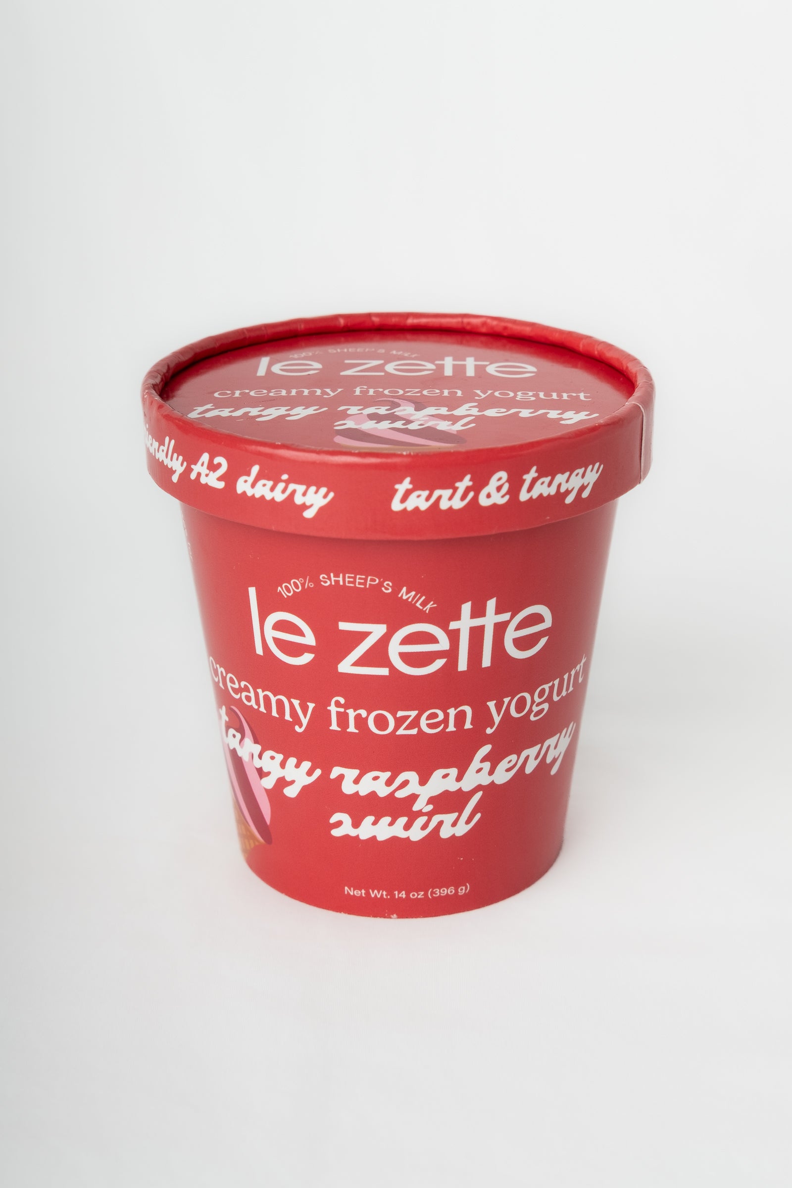 Tangy Raspberry Swirl Froyo